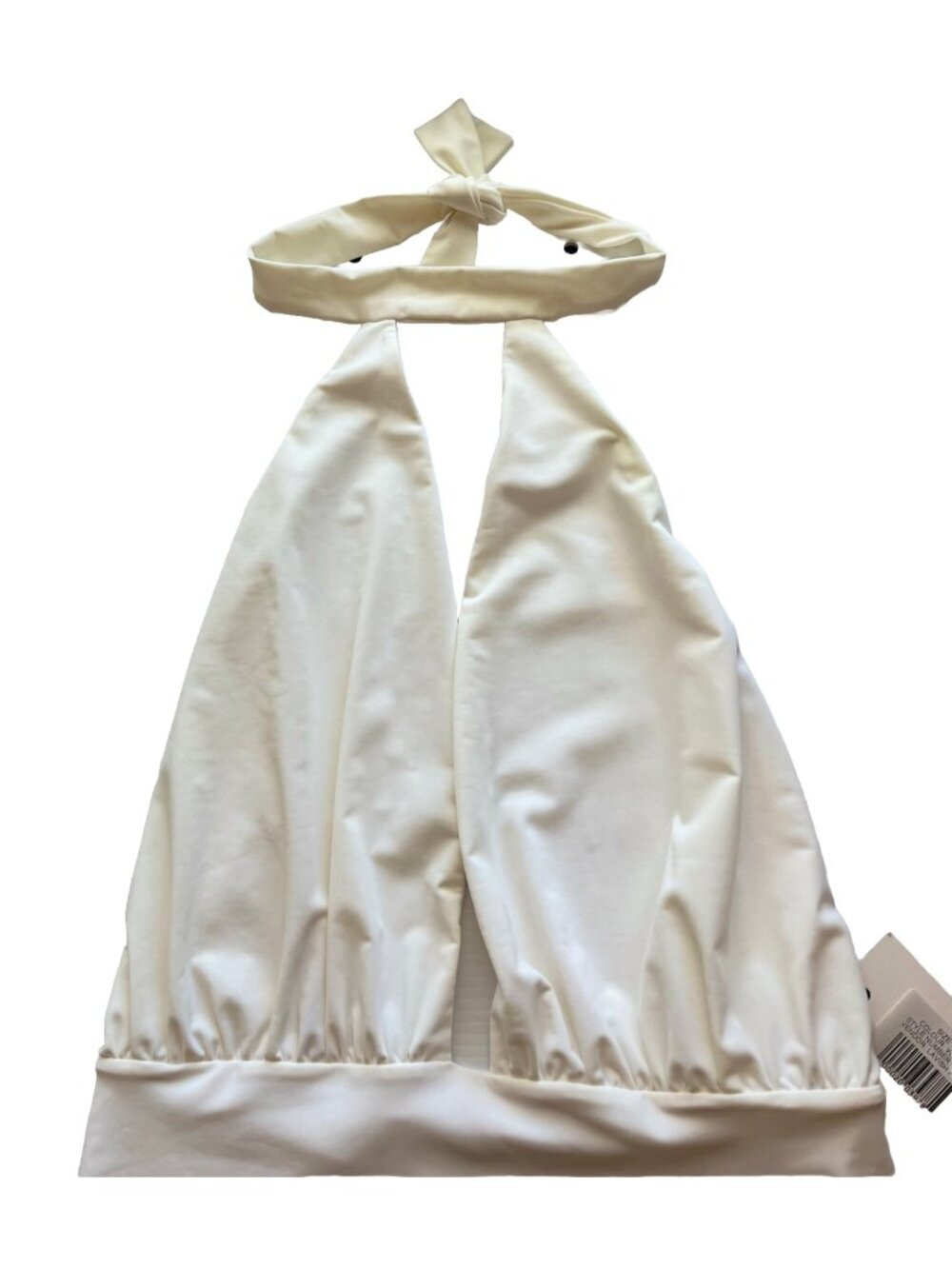 Lavish Alice Deep Plunge One Piece Swimsuit ivory L - Picture 2 of 8